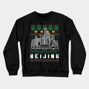 Beijing China Ugly Christmas Crewneck Sweatshirt